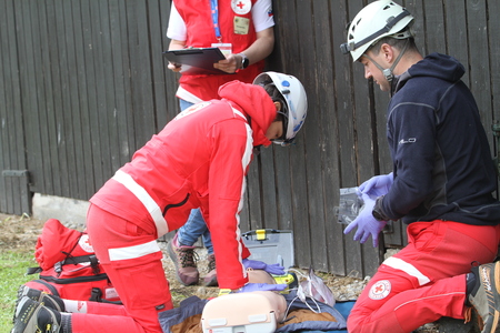 29. regijsko preverjanje usposobljenosti ekip prve pomoči Rdečega križa in Civilne zaščite v dolenjski regij (32)